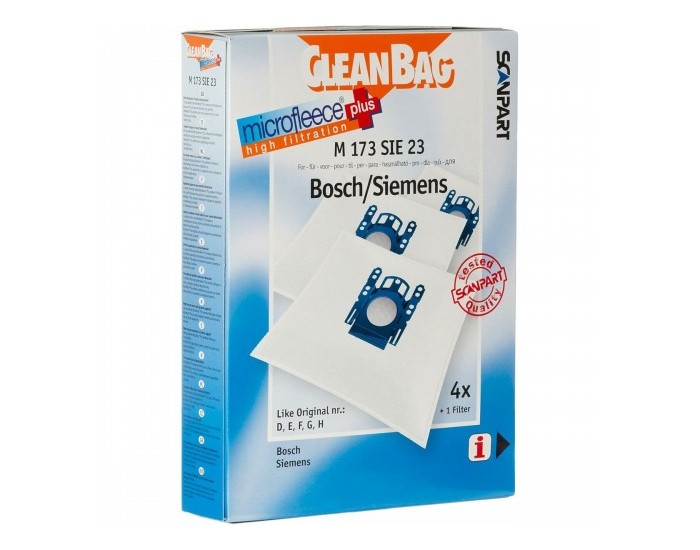 Резервни Торбички за Прахосмукачка Scanpart M 173 SIE 23
