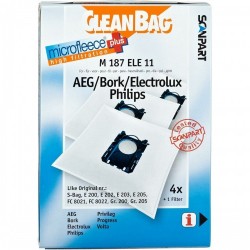 Резервни Торбички за Прахосмукачка Scanpart M 187 ELE11 - Mici electrocasnice