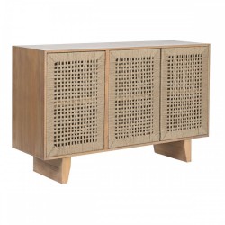 Бюфет Home ESPRIT Бежов Естествен 120 x 36 x 74 cm - Corpuri, vitrine, biblioteci modulare