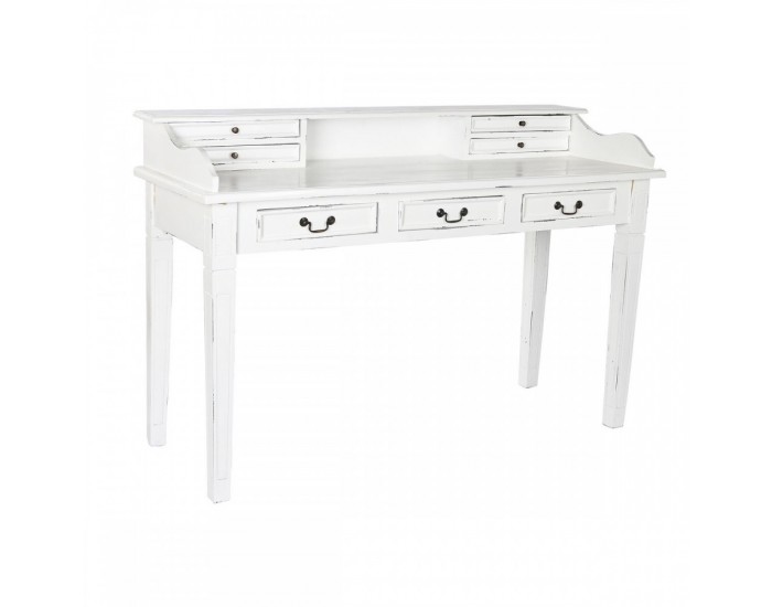 Бюро Home ESPRIT Бял Дървен 150 x 57 x 100 cm