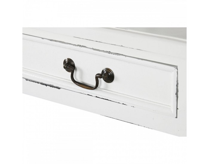 Бюро Home ESPRIT Бял Дървен 150 x 57 x 100 cm