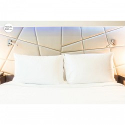Калъфка за възглавница Hosteline IRIS PREMIUM Бял Oxford 200 Конци 60 x 60 cm - Perne
