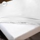 Регулируем чаршаф с ластик Hosteline IRIS PREMIUM Бял 105 легло
