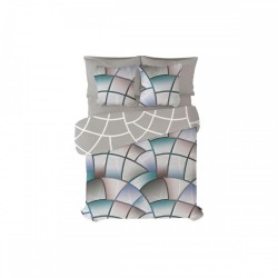 Покривало за одеяло Pierre Cardin Lucas Сив 144 Конци 240 x 230 cm - Lenjerie de pat