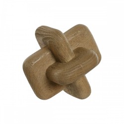 Декоративна фигурка Home ESPRIT Кафяв Възел 14 x 14 x 14 cm - Home esprit