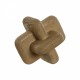 Декоративна фигурка Home ESPRIT Кафяв Възел 14 x 14 x 14 cm
