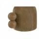 Канделабър Home ESPRIT Кафяв Смола Дървен 16 x 10 x 18 cm