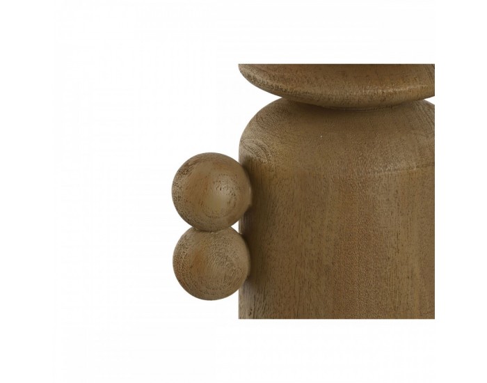 Канделабър Home ESPRIT Кафяв Смола Дървен 15 x 9,5 x 35 cm