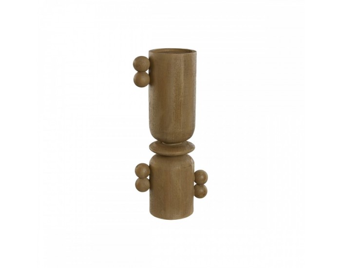 Канделабър Home ESPRIT Кафяв Смола Дървен 15 x 9,5 x 35 cm