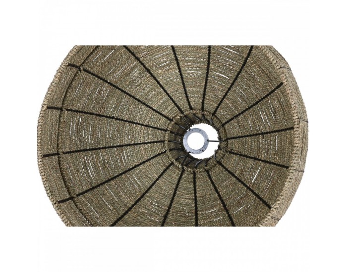 Купол на Лампа Home ESPRIT Кафяв влакно Естествен 70 x 70 x 50 cm (3 Части)
