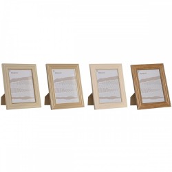Рамка за снимки Home ESPRIT Многоцветен Кристал полистирен 21,2 x 1,6 x 26,2 cm (4 броя) - Papetărie