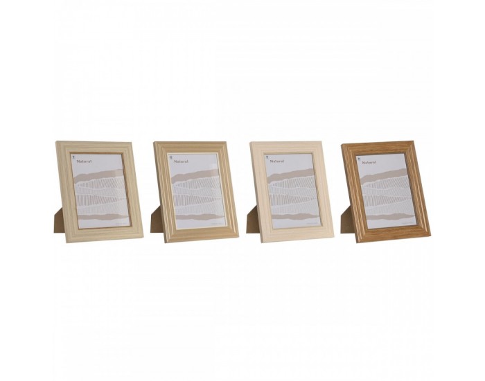 Рамка за снимки Home ESPRIT Многоцветен Кристал полистирен 21,2 x 1,6 x 26,2 cm (4 броя)