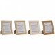 Рамка за снимки Home ESPRIT Многоцветен Кристал полистирен 21,2 x 1,6 x 26,2 cm (4 броя)