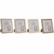 Рамка за снимки Home ESPRIT Кристал Дървен MDF Скандинавски 23 x 2,8 x 28 cm (4 броя)
