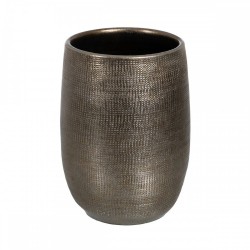 Саксия Металик Керамика 29 x 29 x 40 cm - Articole de grădinărit, ghivece, sisteme de irigare
