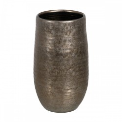 Саксия Металик Керамика 31 x 31 x 51 cm - Articole de grădinărit, ghivece, sisteme de irigare