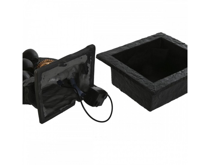 Градински фонтан Home ESPRIT Смола Буда Ориенталски 21 x 19 x 27 cm (2 броя)