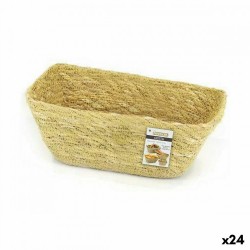 Многофункционална Кошница Privilege Морска трева Квадратен 18 x 11 x 8 cm (24 броя) - Cutii, organizatoare și alte produse de depozitare