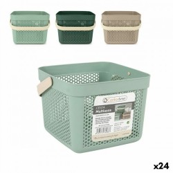 Многофункционална Кошница Confortime Пластмаса 5 L 20 x 20 x 15,5 cm (24 броя) - Cutii, organizatoare și alte produse de depozitare