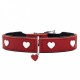 Кучешки Нашийник Hunter Love XS/S 30-34 cm Rojo/Blanco
