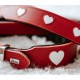 Кучешки Нашийник Hunter Love XS/S 30-34 cm Rojo/Blanco