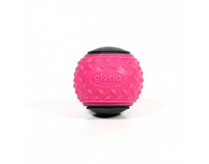 Топка за Домашни Любимци Gloria PLAY AND RUN Розов TPR M 6,35 cm 2 броя