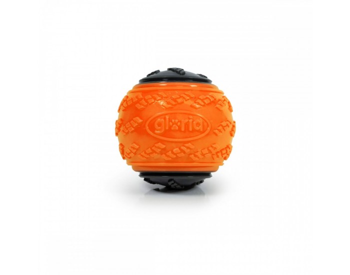 Топка за Домашни Любимци Gloria PLAY AND RUN Оранжев TPR L 8,89 cm