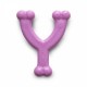 Гризалка за кучета Nylabone WISHBONE Розов Пиле XS