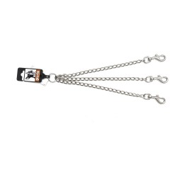 3 Dog Leash Coupler Gloria, Стомана, 2mm x 25 cm - Accesorii