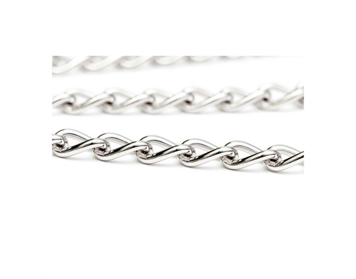 3 Dog Leash Coupler Gloria, Стомана, 2mm x 25 cm