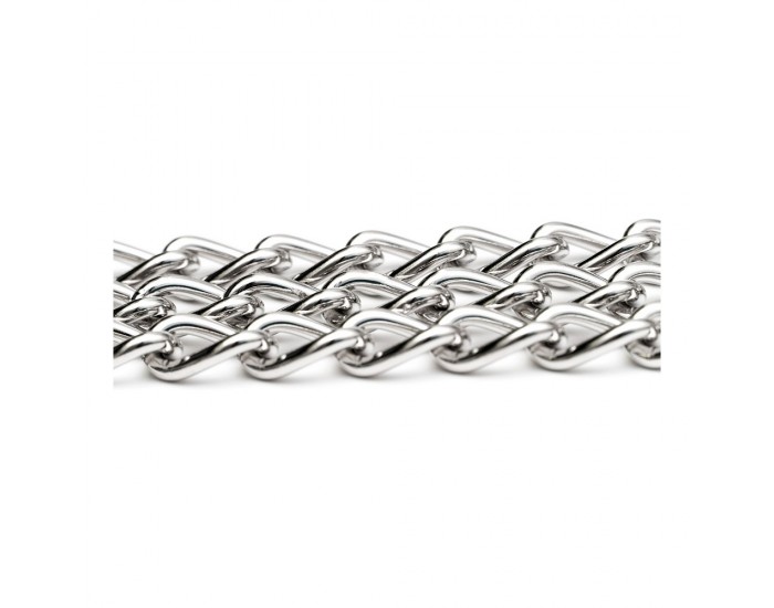 3 Dog Leash Coupler Gloria, Стомана, 2mm x 25 cm