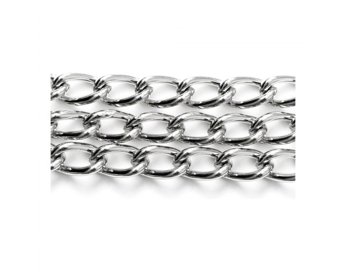 3 Dog Leash Coupler Gloria, Стомана, 2mm x 25 cm