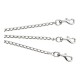 3 Dog Leash Coupler Gloria, Стомана, 2mm x 25 cm