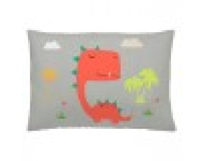 Калъфка за възглавница Naturals Dino (50 x 30 cm)