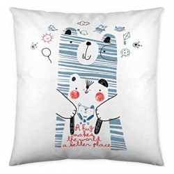 Калъфка за възглавница Cool Kids Daddy Bear (50 x 50 cm) - Perne