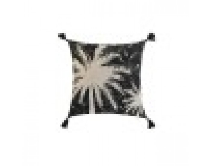 Възглавница Home ESPRIT Черен Boho Палма 45 x 5 x 45 cm
