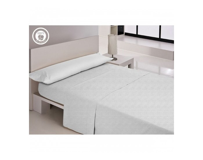 Калъфка за възглавница Happy Home LISOS COTTON Бял 105 легло 144 Конци