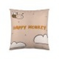 Калъфка за възглавница Popcorn Scarf Monkey (60 x 60 cm) - Perne
