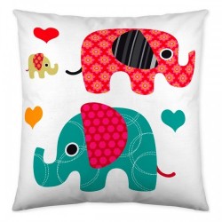 Калъфка за възглавница Icehome Elephant (60 x 60 cm) - Perne