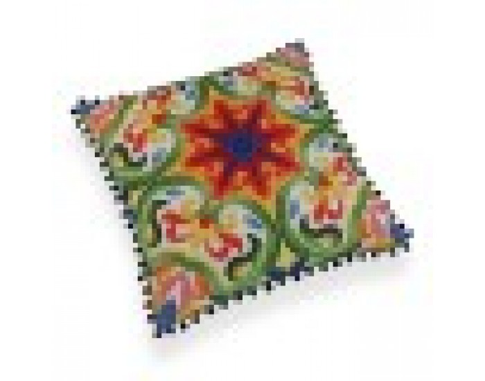 Възглавница Versa Пискюли полиестер (45 x 45 cm)