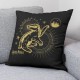 Калъфка за възглавница Harry Potter Hufflepuff Черен 50 x 50 cm