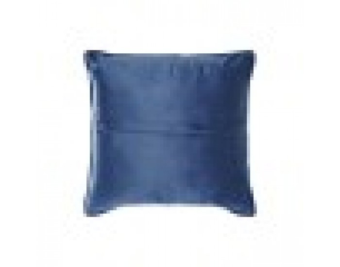 Възглавница DKD Home Decor Син полиестер Бял Lilled (45 x 10 x 45 cm)