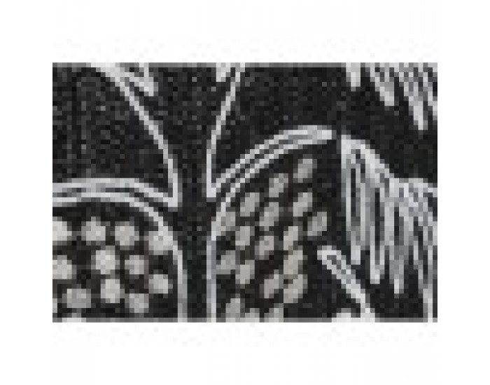 Възглавница Home ESPRIT Бял Черен Палма 42 x 15 x 42 cm