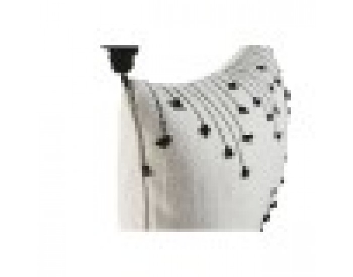 Възглавница Home ESPRIT Бял Черен Ромб 50 x 15 x 30 cm