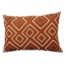 Калъфка за възглавница DKD Home Decor теракота Геометричен (60 x 1 x 40 cm) - Perne
