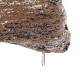 Възглавница DKD Home Decor Черен Бежов Памук полиестер Светло кафяв (45 x 12 x 45 cm)