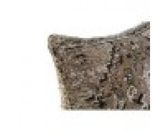 Възглавница DKD Home Decor Бял Черен полиестер Памук Светло кафяв (45 x 12 x 45 cm)