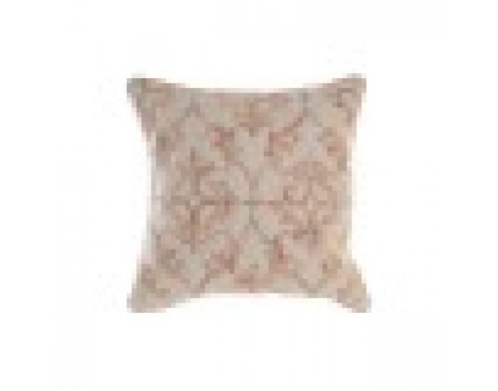 Възглавница DKD Home Decor Бежов Розов полиестер Памук (50 x 15 x 50 cm)