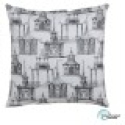 Възглавница полиестер 60 x 60 cm 100% памук Къщичка - Perne