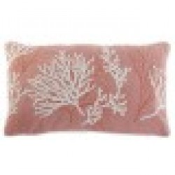 Възглавница Home ESPRIT Бял Корал Средиземноморско 60 x 10 x 35 cm - Perne